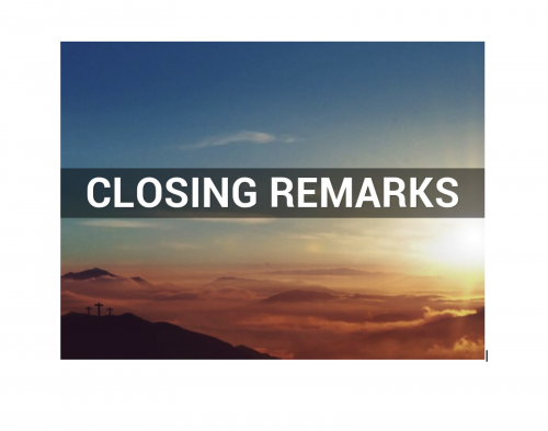 Closing Remarks Logo